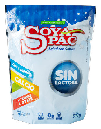 Soyapac Bebida de soya en polvo Sin lactosa, 1800 g